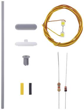 Viessmann Modelltechnik H0 Bahnsteigleuchte doppelt Bausatz 6726 1 St.