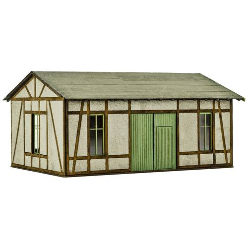 Vollmer 45640 H0 Werkstatt mit Putz-/Fachwerkfassade