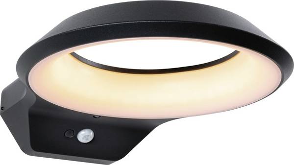 Paulmann Anela 94837 LED-Wandleuchte LED fest eingebaut  12 W LED Anthrazit