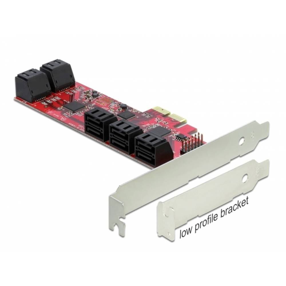 Delock PCI Express Card naar 10 x internal SATA Adapter