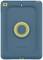 Blaues Otterbox iPad-Case mit gelbem Kreis in der Mitte, robuster Schutz.
