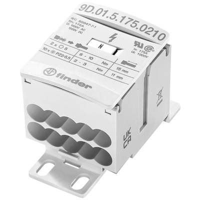 Ein elektrischer Kabelsteckerblock mit der Aufschrift '9D.01.5.175.0210', zeigt Anschlüsse für elektrische Schaltkreise.