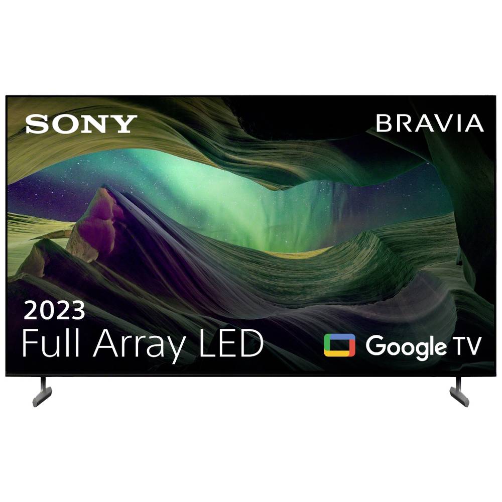 Sony KD75X85LAEP LCD-TV 190.5 cm 75 inch Energielabel F (A - G) CI+*, DVB-C, DVB-S, DVB-S2, DVB-T, DVB-T2, WiFi, UHD, Smart TV Zwart