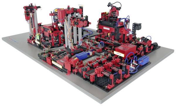 fischertechnik 567769 Lernfabrik 4.0, 9V V2 Trainings- und Simulationsmodell