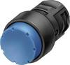 Siemens 3SB20010LD01 3SB2001-0LD01 Leuchtdrucktaster Frontring Kunststoff, hoch Knopf Schwarz, Gelb 1 St.