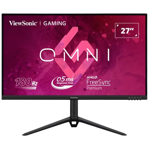 Viewsonic VX2728J Gaming Monitor EEK E (A - G) 68.6 cm (27 Zoll) 1920 x 1080 Pixel 16:9 0.5 ms HDMI®, DisplayPort IPS LE...