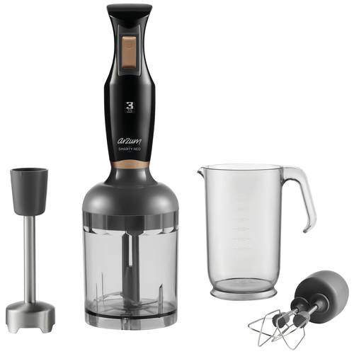 Thumbnail - arzum AR1108-S Stabmixer 900 W mit Messbecher, mit Mixbecher Schwarz