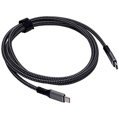 Akyga USB-Kabel Thunderbolt Stecker, Thunderbolt Stecker 1.50 m Schwarz AK-USB-34