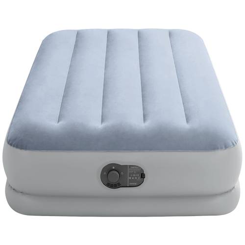 Intex 64157 TWIN DURA-BEAM COMFORT AIRBED Luftbett (L x B x H) 191 x 99 x 36 cm Blau-Grau
