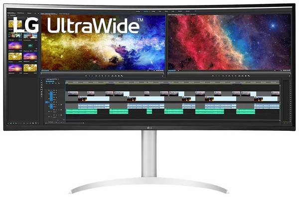 LG Curved Monitor 38BQ85C - 95.3 cm (38") - 3840 x 1600 Ultra Wide 4K