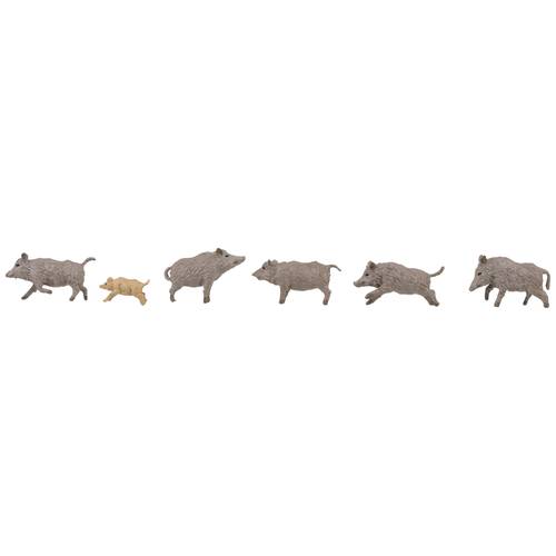 Faller H0 Wildschweine Bemalt, Stehend