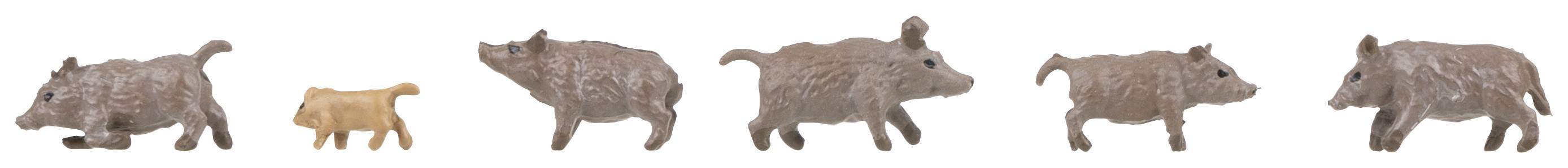 Faller N Wildschweine Bemalt, Stehend