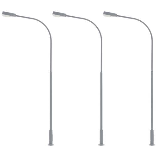 Faller H0 Peitschenleuchte einfach Fertigmodell 180119 3 St.