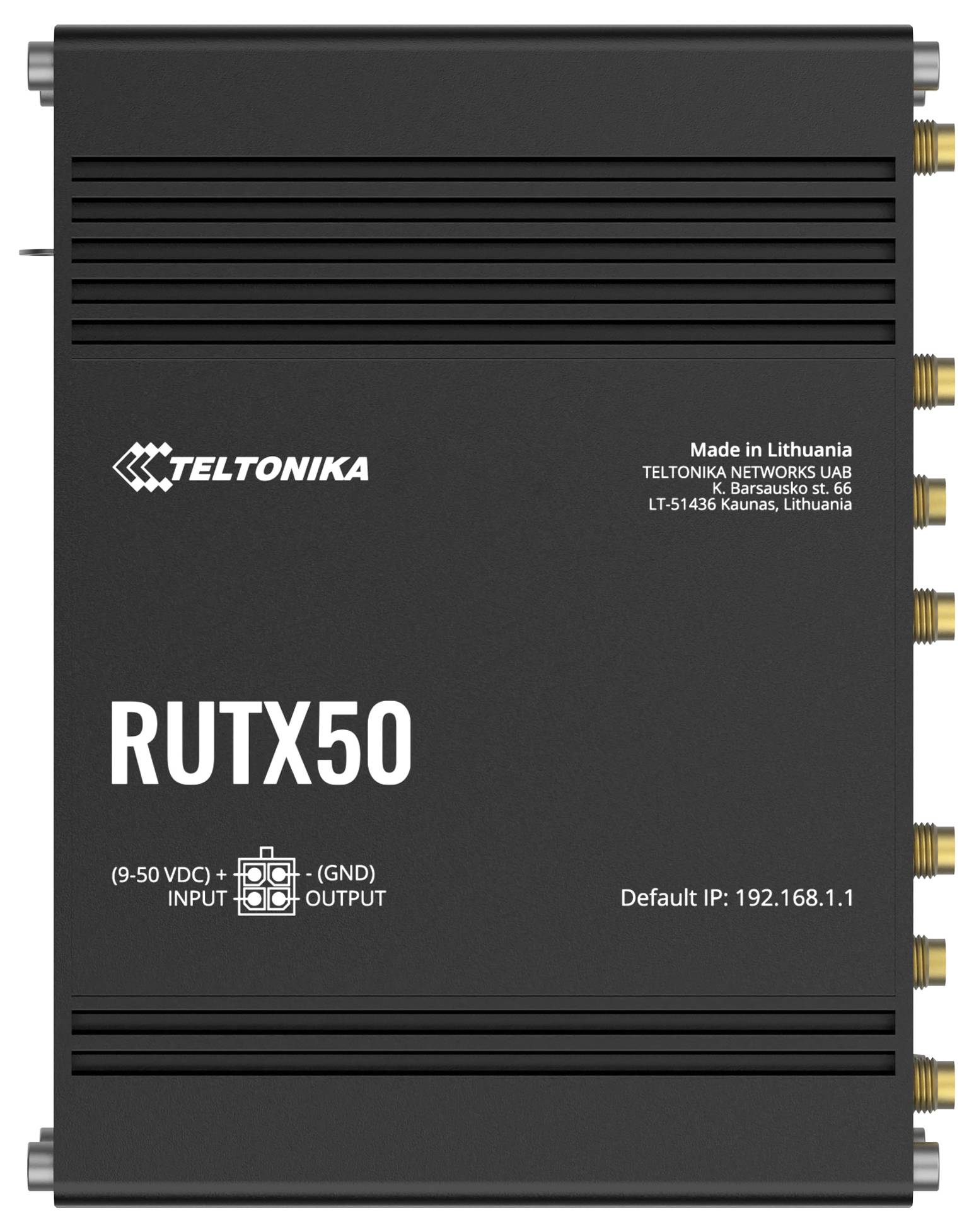 Teltonika RUTX50 Router Integriertes Modem: 5G, LTE, UMTS 2.4 GHz, 5 GHz-3