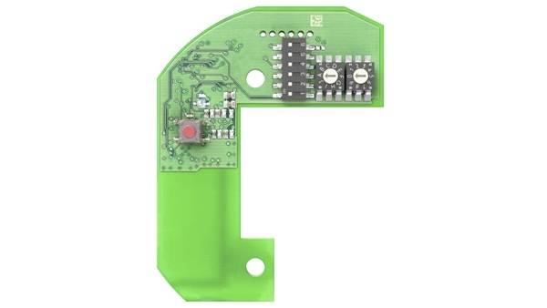 Auf dem Bild erkennt man ein Funk-Modul. Weiterleitung zu einer Produktseite über Funkmodule