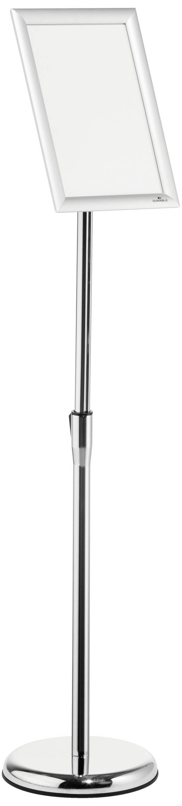 Durable 479823 Info-Bodenständer mit Aluminium Klapprahmen 1 x DIN A4 250.00 mm x 250 mm x 1205 mm x 250 mm 1 St.