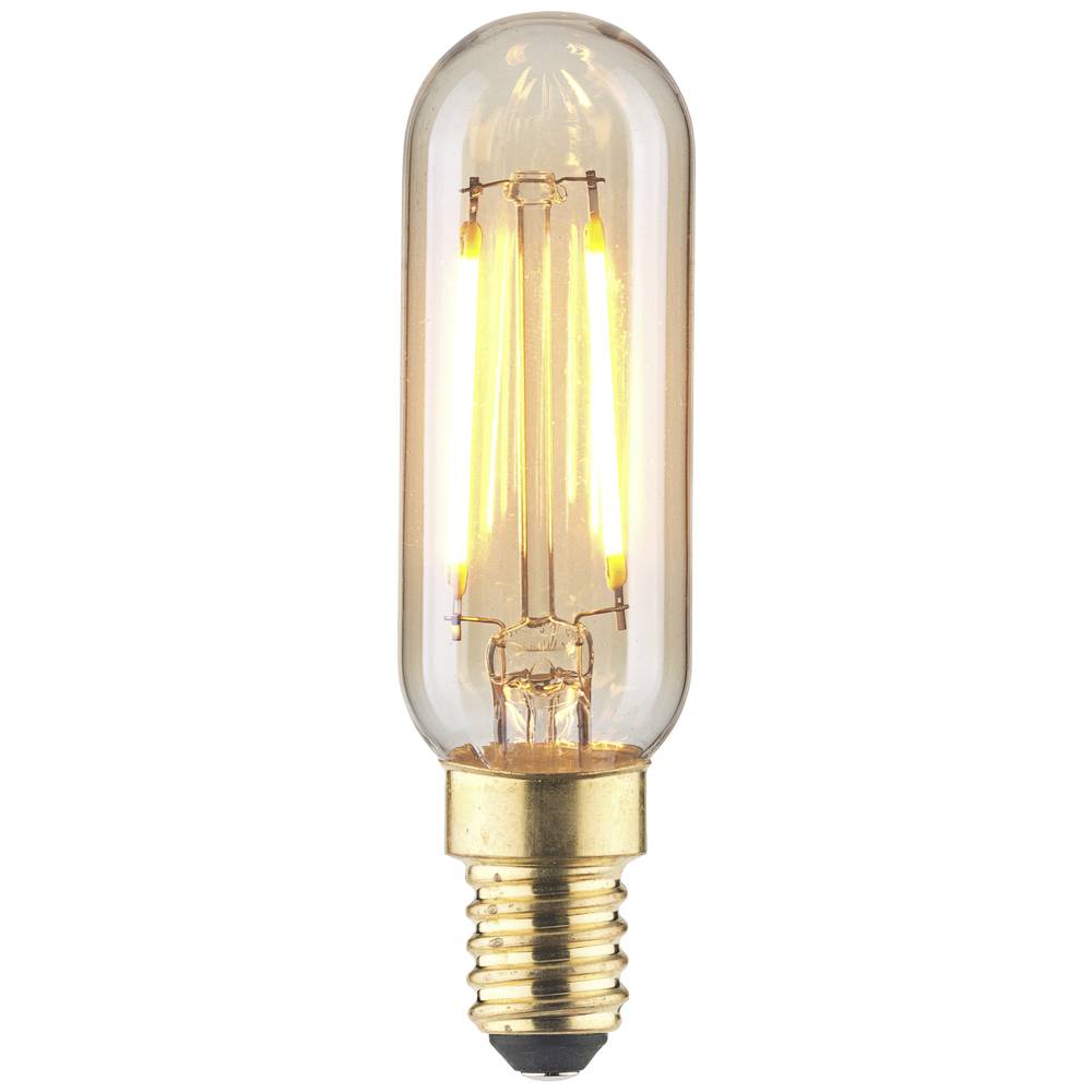 LightMe LM85050 LED-lamp E14 Buis 2.5 W Barnsteen (Ø x l) 25 mm x 90 mm 1 stuk(s)