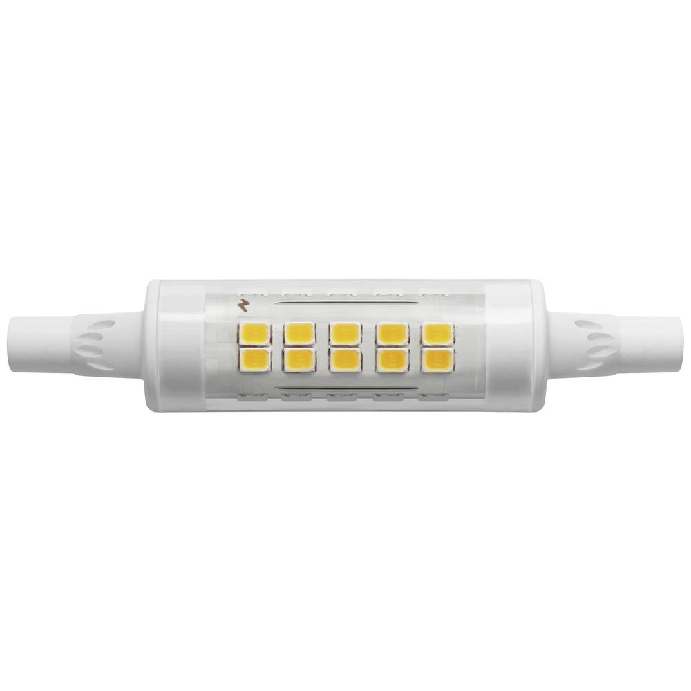 LightMe LM85377 LED-lamp Energielabel E (A - G) R7s Staaf 7 W Warmwit (Ø x l) 18 mm x 78 mm 1 stuk(s)
