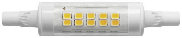 LightMe LM85377 LED EEK E (A - G) R7s Stabform 7 W Warmweiß (Ø x L) 18 mm x 78 mm 1 St.