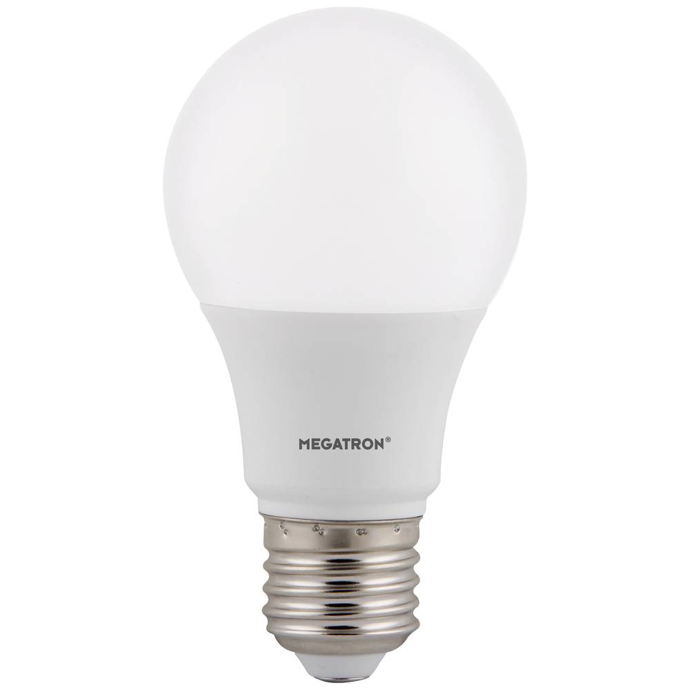 Megatron MT65005 LED-lamp Energielabel F (A - G) E27 Peer 5.5 W Warmwit (Ø x l) 60 mm x 108 mm 1 stuk(s)