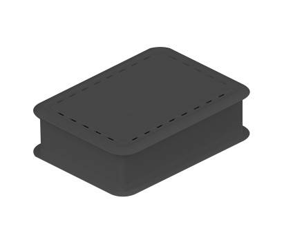 TEKO Gehäuse Pocket TEK-SBC 100,8 x 73,7 x 29,25 mm Kunststoff schwarz