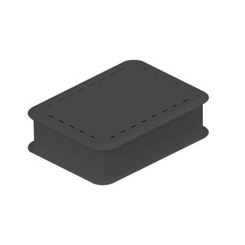 TEKO Gehäuse Pocket TEK-SBC 100,8 x 73,7 x 29,25 mm Kunststoff schwarz