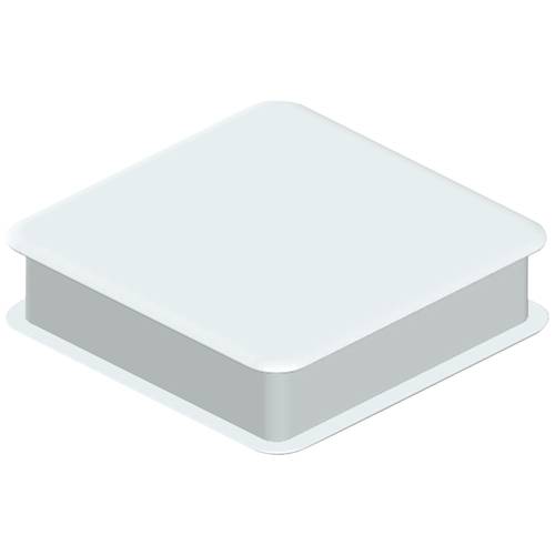 TEKO Gehäuse Pocket TEK-MBD 103,36 x 103,36 x 27,8 mm Kunststoff weiß