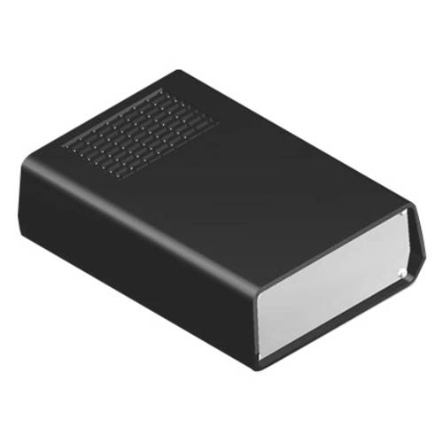 TEKO Gehäuse Front Panel KL 178 x 128 x 54 mm Kunststoff schwarz