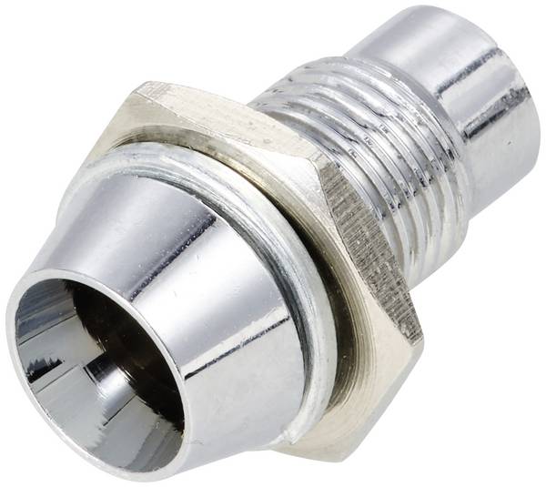 TRU COMPONENTS TC-11464060 LED-Fassung Metall, Nylon PA 6.6 Passend für (LEDs) LED 5 mm Schraubbefestigung