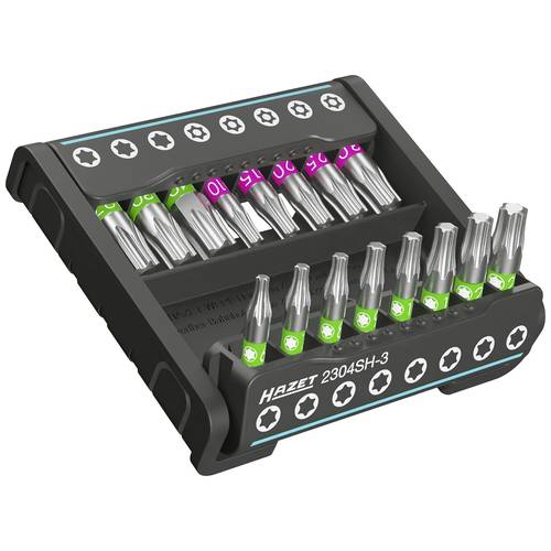 Hazet 2304SH-3 Bit-Set 16teilig Innen T-Profil