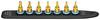 Hazet 8500-SR/7 Steckleiste Antrieb 1/4" (6.3 mm) 245 mm 1 St.
