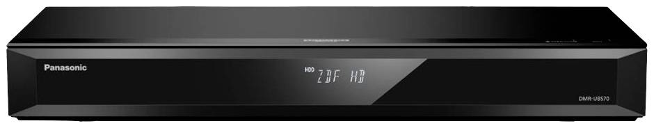 Panasonic DMR-UBS70EGK Masterizzatore Blu-ray UHD 4K Ultra HD, 4K Upscaling, Ultra HD Upscaling, HD DVB-S Tuner, Lettore CD, WLAN, USB Recording, Audi