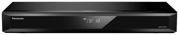 Panasonic DMR-UBS70EGK UHD Blu-ray-Recorder 4K Ultra HD, 4K Upscaling, Ultra HD Upscaling, HD DVB-S Tuner, CD-Player, WLAN, USB Recording, High-Resolution Audio, mit Display Schwarz