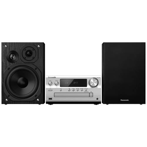 Panasonic SC-PMX802E-S Stereoanlage Air-Play, Bluetooth®, CD, DAB+, USB, WLAN, UKW, AUX, Spotify, Tidal, Deezer, Multiro...