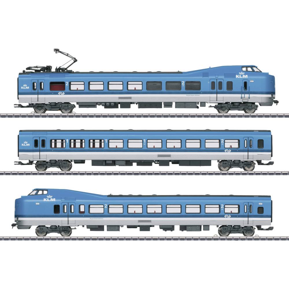 Märklin 37424 H0 driedelig elektrisch treinstel ICM-1 Koploper KLM van de NS
