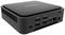 Ein kompakter Mini-PC mit mehreren Anschlüssen, darunter HDMI, USB und Ethernet, ideal für platzsparende Computerlösungen.