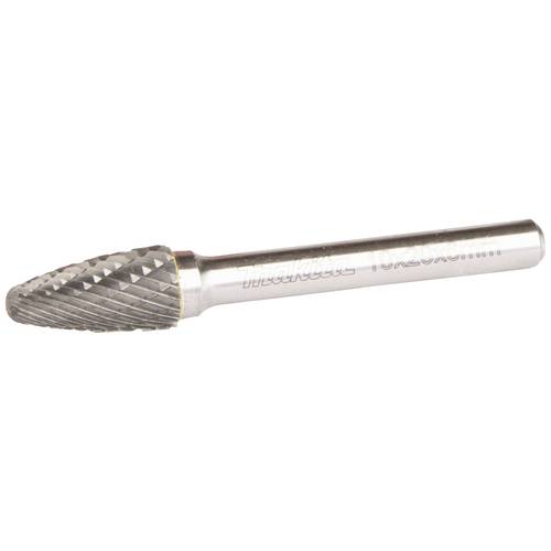 Makita B-52788 Frässtift Hartmetall Rundbogen Produktabmessung, Ø 10 mm Arbeits-Länge 20 mm Schaftdurchmesser 6 mm 1 Stü...