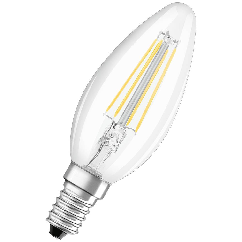 OSRAM 4099854065989 LED-lamp Energielabel C (A G) E14 Kaars 2.9 W = 40 W Warmwit (Ø x h) 35 mm x 35 