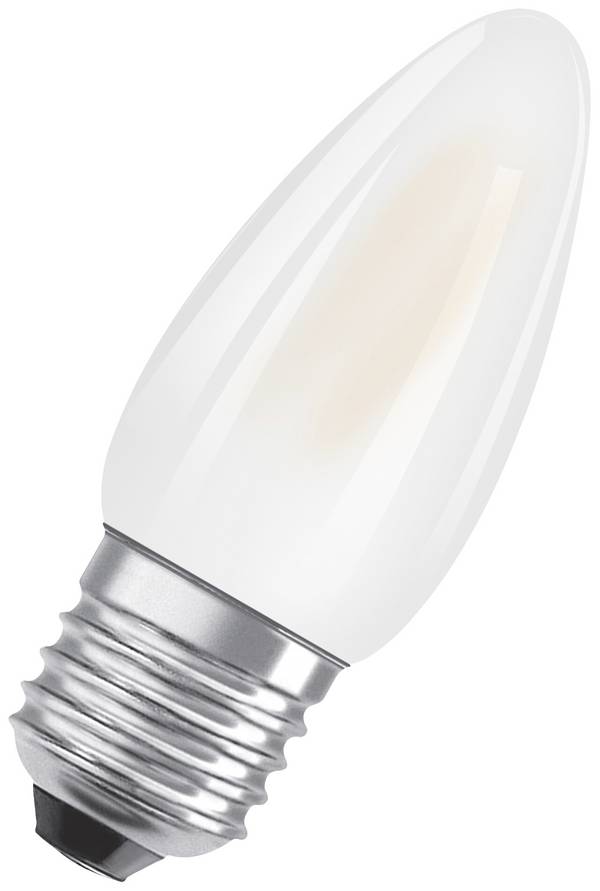 OSRAM HOMELIGHTING 4058075654457 LED EEK E (A - G) E27 Kerzenform 4 W = 40 W Neutralweiß (Ø x H) 35 mm x 35 mm nicht dimmbar 1 St.