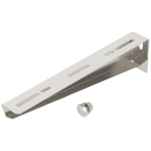 OBO Bettermann 6424444 Wand- und Stielausleger Befestigungs-Set (L x B) 38 mm x 310 mm 30 St. Edelstahl