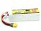 Lithium-Polymer Akku 2600mAh, 14,8V von Lemon RC mit gelbem XT60-Stecker und roten Kabeln. Suitable for ferngesteuerte Modelle.
