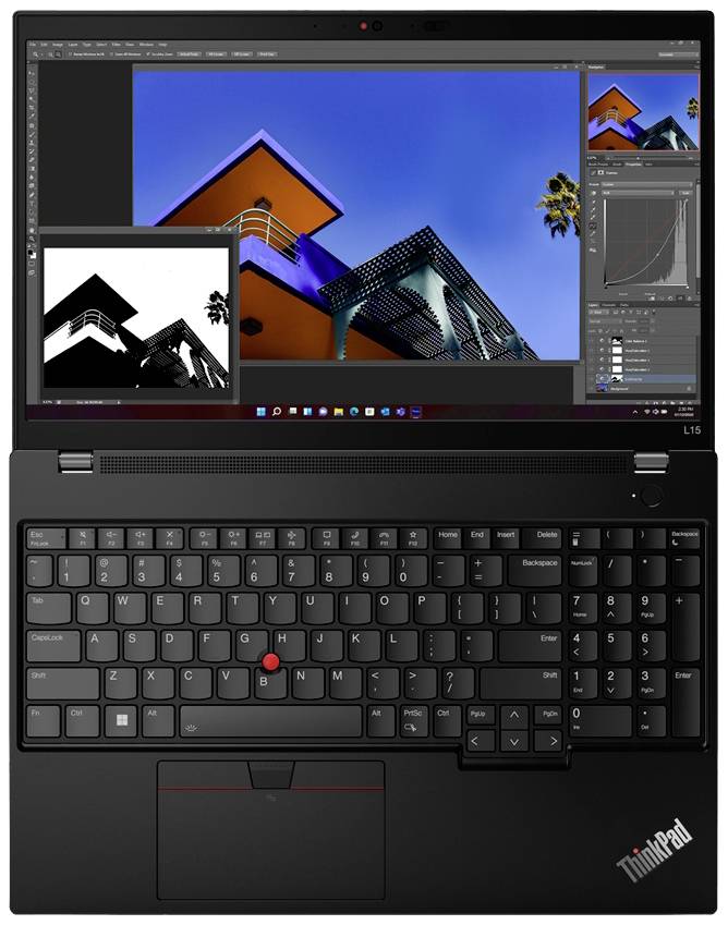 ThinkPad L15 Gen 4 21H7 - Hinge design - AMD Ryzen5 Pro 7530U 2 GHz - Win 11 Pro-9