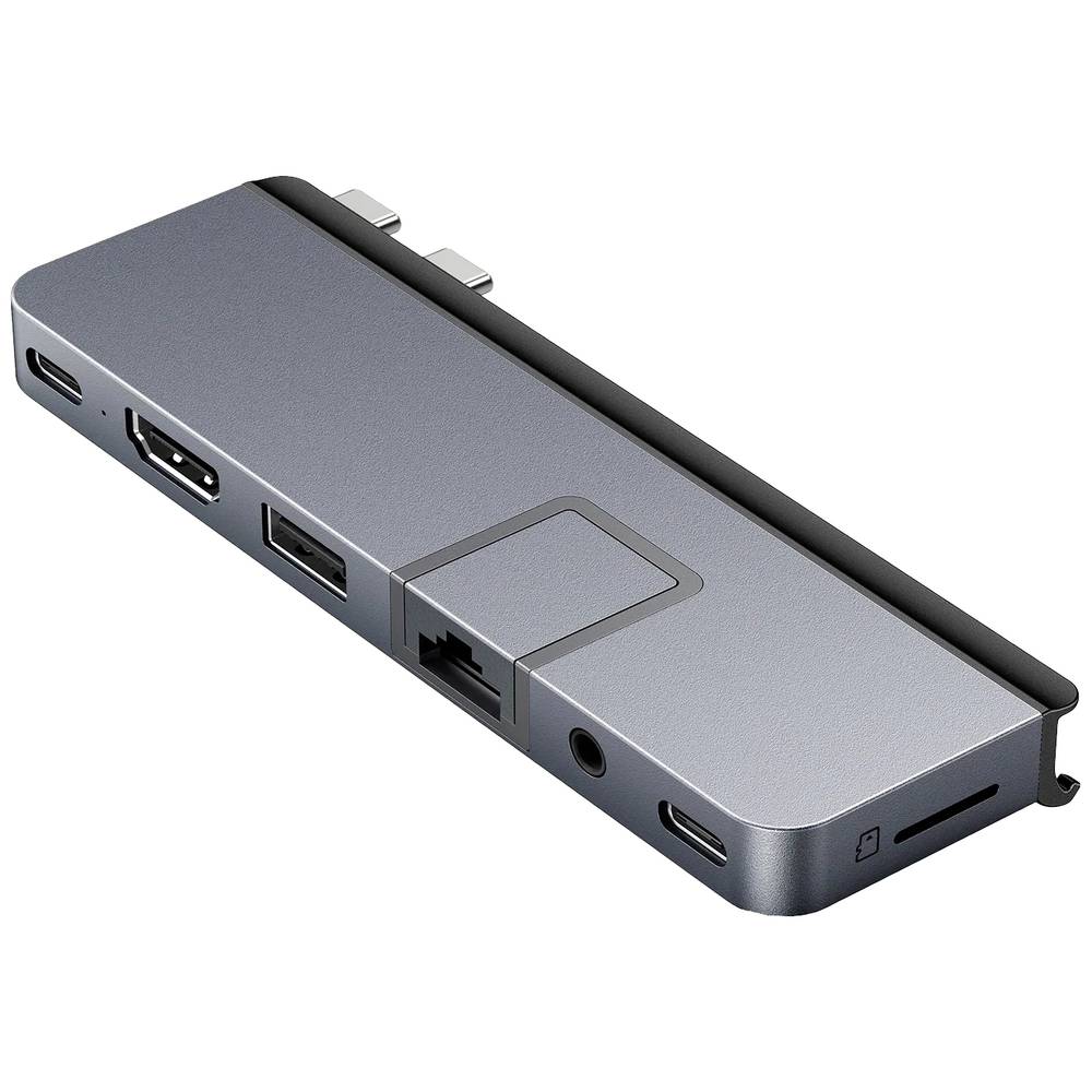 Targus HyperDrive DUO PRO 7-in-2 USB-C Hub Mini-dockingstation Geschikt voor merk: Apple, Universeel