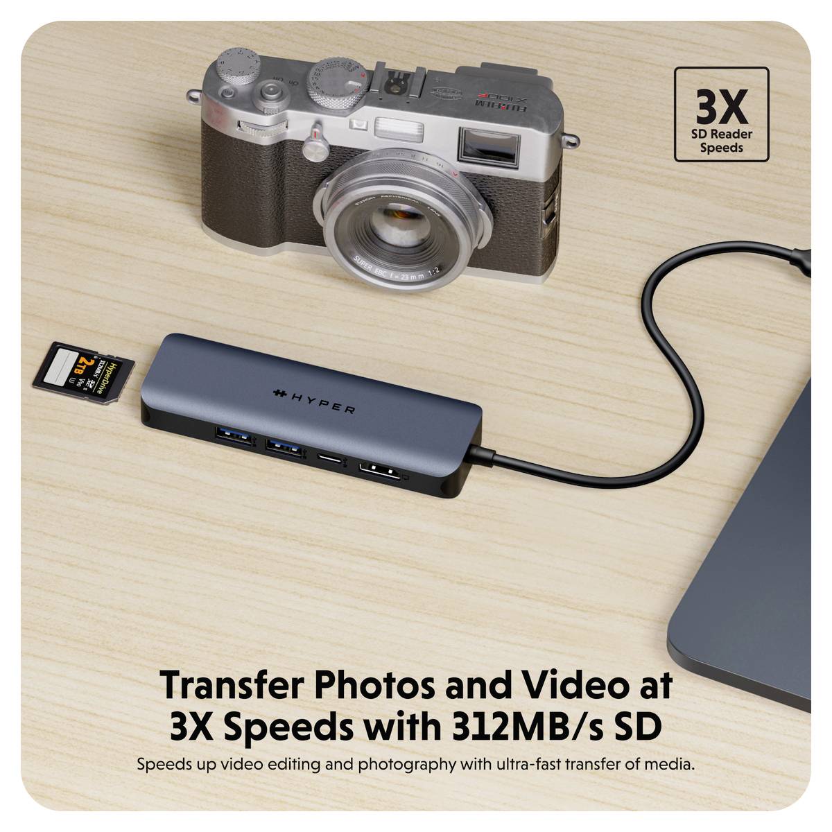 HYPER USB-C® Dockingstation HyperDrive EcoSmart Gen.2 Hub Passend für Marke Dockingstations: Universal USB-C® Power Deli-8