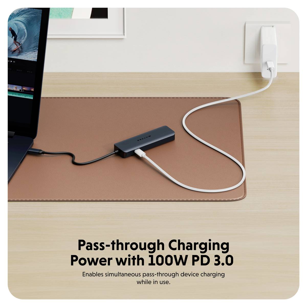 HYPER USB-C® Dockingstation HyperDrive EcoSmart Gen.2 Hub Passend für Marke Dockingstations: Universal USB-C® Power Deli-9