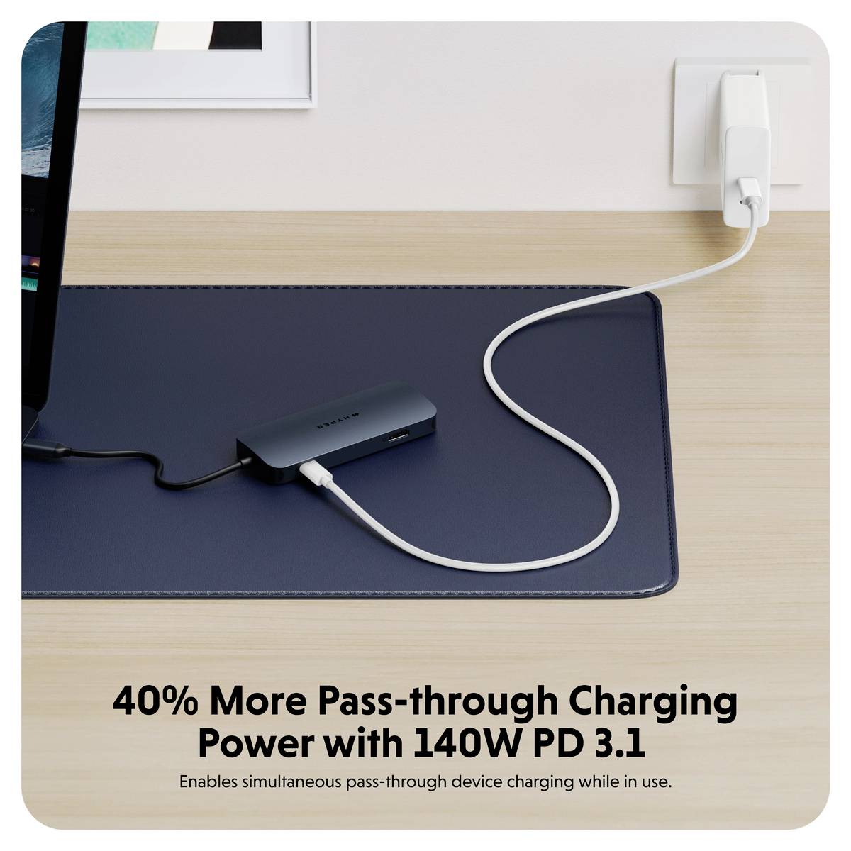 HYPER USB-C® Dockingstation HyperDrive EcoSmart Gen.2 Hub Passend für Marke Dockingstations: Universal-9