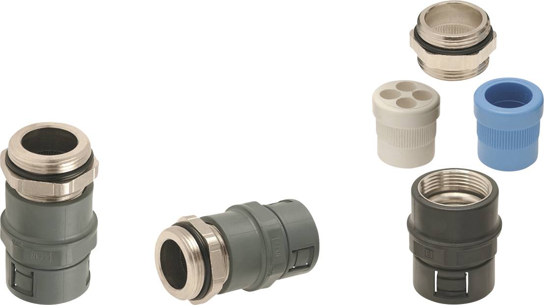 Helukabel 920292 Schlauchverschraubung Grau 25 St.