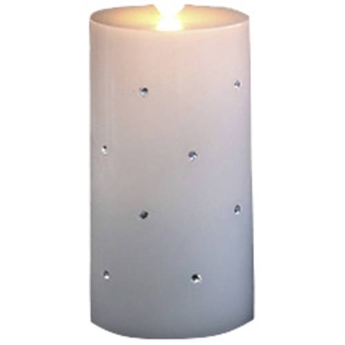 Konstsmide 1838-100 LED-Echtwachskerze Warmweiß Warmweiß (Ø x H) 75 mm x 143 mm Timer, mit Schalter