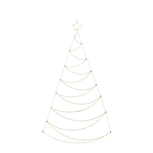 Thumbnail - Konstsmide 3924-890 Künstlicher Weihnachtsbaum mit Beleuchtung Weihnachtsbaum Bernstein LED Silber EEK: E (A - G) 180 cm