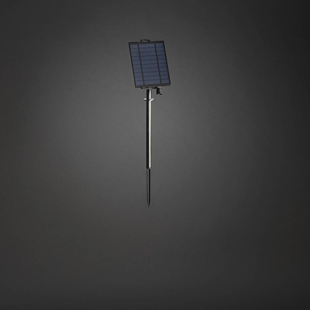 Konstsmide 3776-000 Solar-Batteriebox Schwarz Leuchtfarbe einstellbar, mit Dämmerungssensor, mit Schalter-4